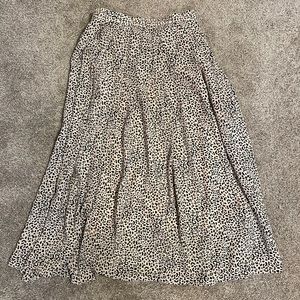 Who What Wear cheetah skirt